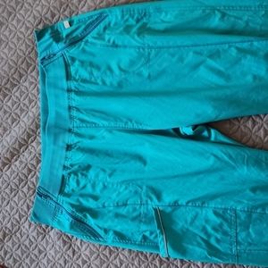 Teal jogger scrub pants